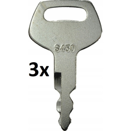 Kluczyk CASE x3 szt