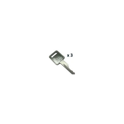 KLUCZYK BOBCAT 6709527 x 3 SZT. – 6693241 / 7203341
