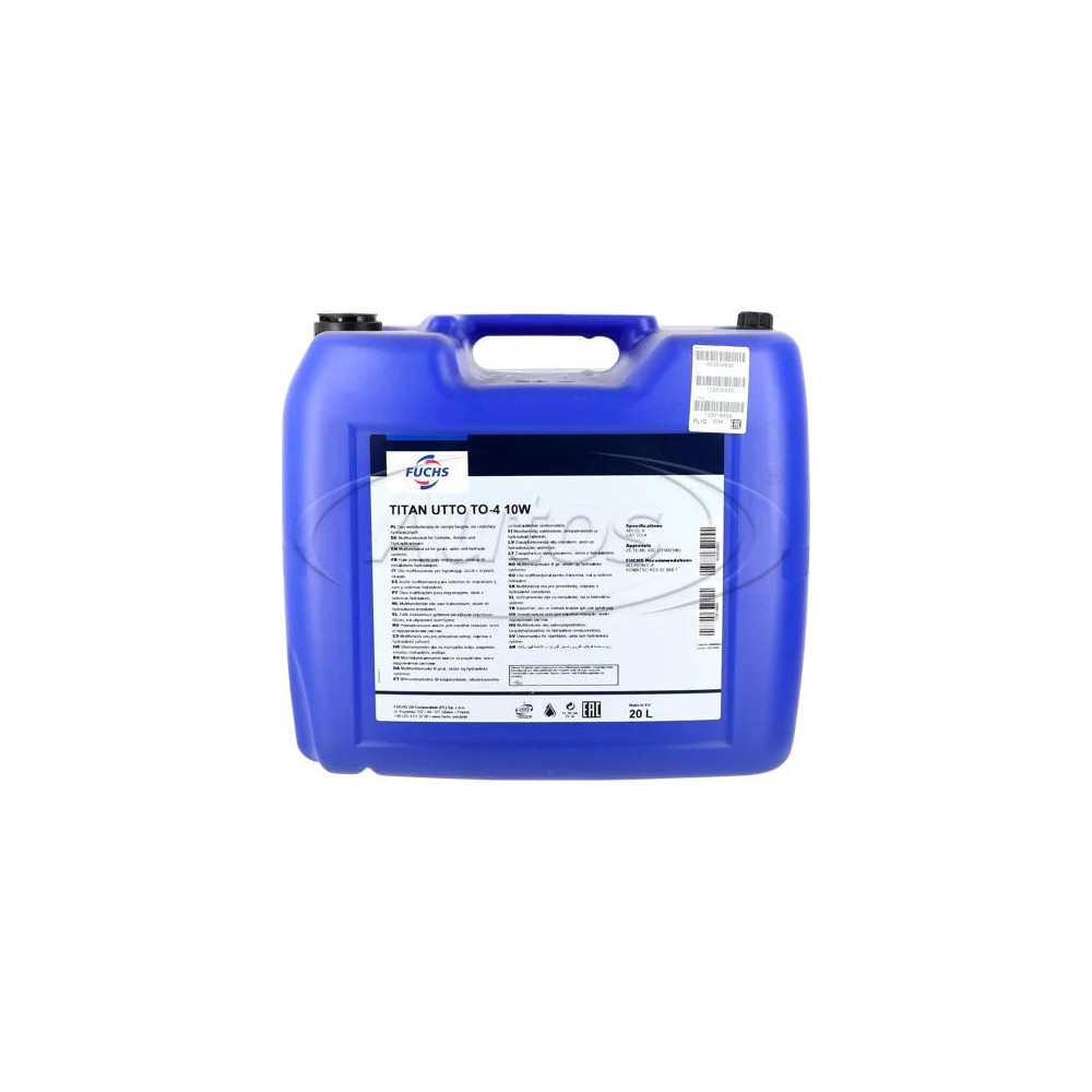 Olej hydrauliczny TITAN UTTO TO-4 10W 20l