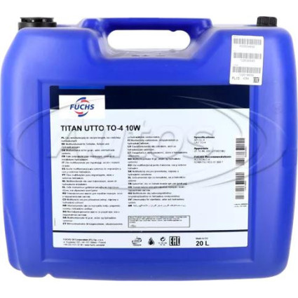 Olej hydrauliczny TITAN UTTO TO-4 10W 20l